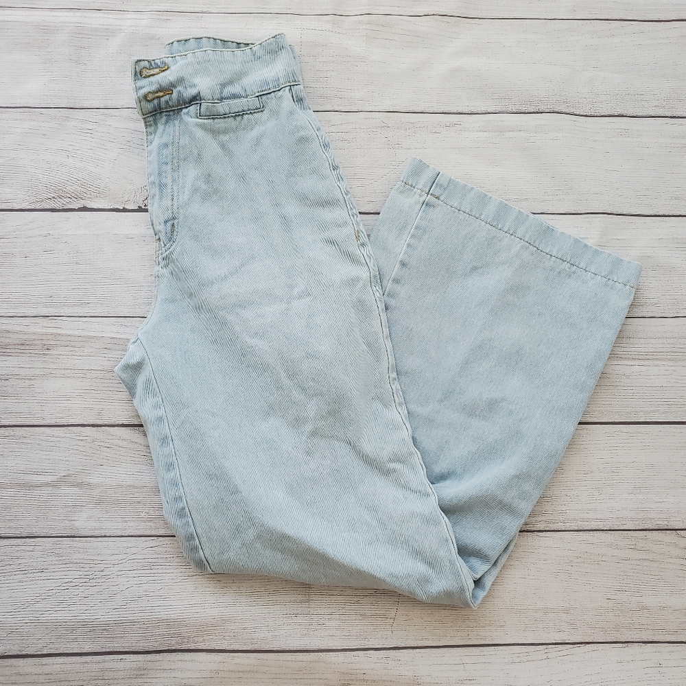 SHEIN high waisted wide leg jeans. Size 27